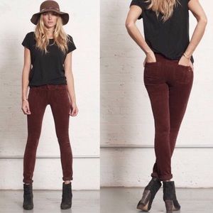 Rag & Bone skinny corduroy pants sz 24